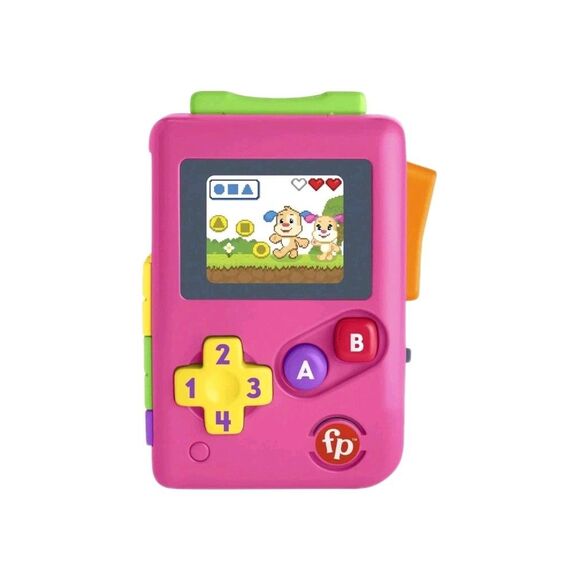 Fisher-Price Laugh Learn Lil' Gamer Pink (6-36M) Toddler/Baby Interactive Toy - Picture 5 of 6